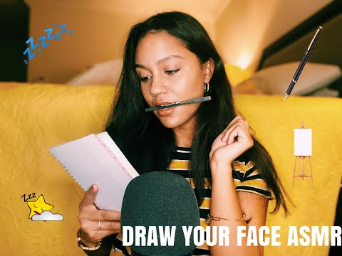 ASMR - Drawing Your Face Roleplay