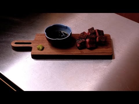 ASMR -Wagyu Steak and Fried Rice in the style of Teppanyaki