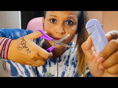 ASMR CORTANDO SEU CABELO FAST & AGGRESSIVE ✂️