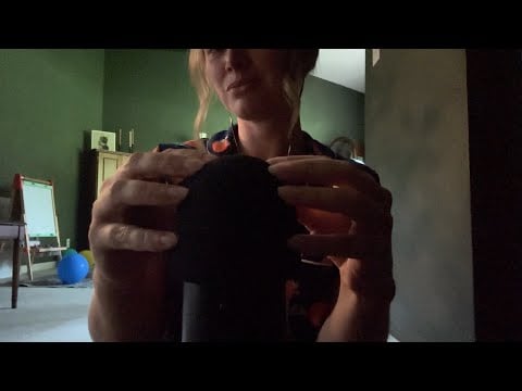 ASMR Brain Massage With Foam Mic Cover & Hand Movements 