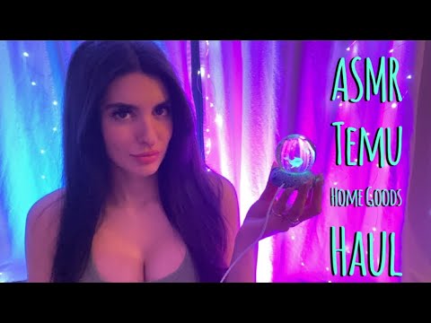 ASMR Temu Home Goods Haul (Whispered)🏡🛍️