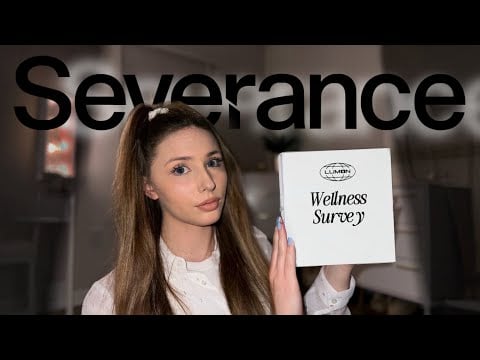 ASMR Roleplay | Giving Your Innie a Wellness Survey 💻🧠 📂 (Severance Inspired)