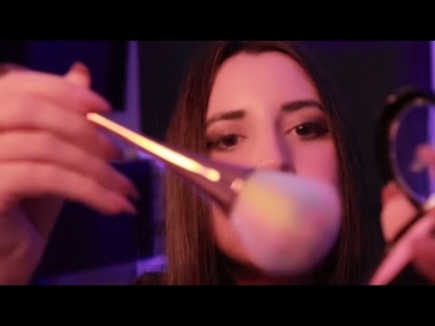 ASMR DOING YOUR MAKEUP FOR A DATE  IN 2 MINUTES ✨💄