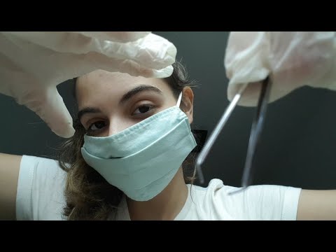 ASMR CIRURGIA NA SUA CABEÇA 🧠