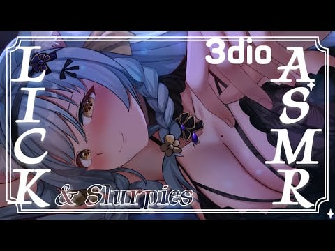 Stimulating Ear Licks and Slurpies ♥ No Talking ASMR
