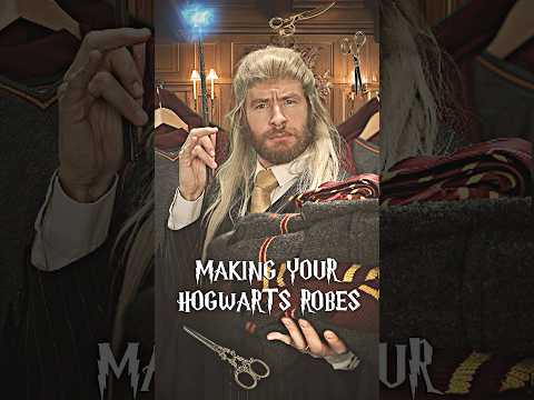 Try On Your NEW Tailored Hogwarts Robes ✨ #asmr