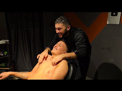 ASMR CHAIR MASSAGE SKIN CARE FROM A TURKISH BARBER