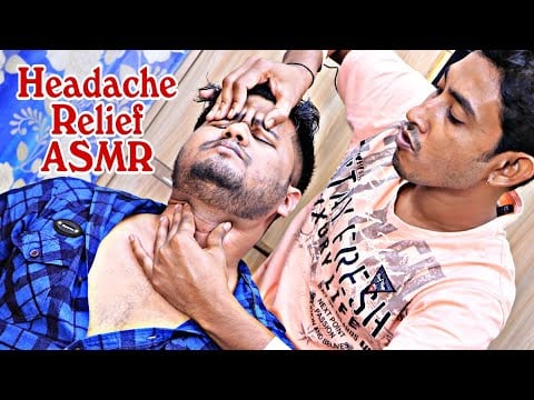 Headache Relief ASMR Intense Head Massage with lots of Tingles And Triggers | confirmed relaxation