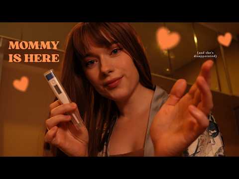Strict Love ASMR - Russian Mom Treats You for a Cold (Aggressive Care & Strong Accent)