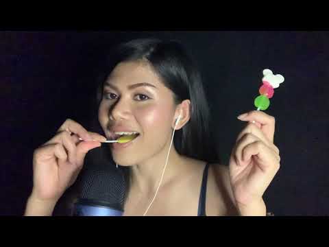 ASMR,  lollipops🍭🍡🍭🍡