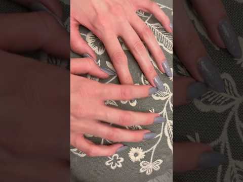 ASMR natural nails = instant tingles #asmr #nails