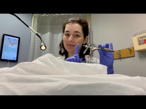 ASMR| Seeing the Gynecologist as a TEEN! (No Speculum?? Annual Exam, Real Medical Office)