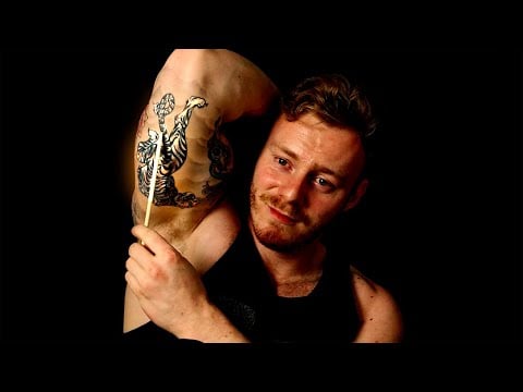 Tattoo Tracing | ASMR - Chatting about My Tattoos