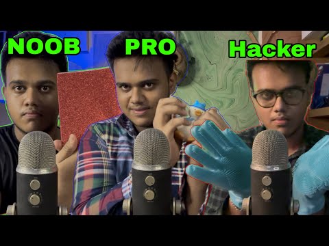 ASMR NOOB vs PRO vs HACKER