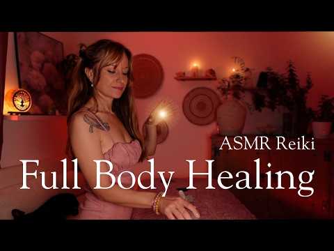 ASMR Reiki Full Body Healing 🌿 Energy Massage, Light Therapy, Energy Clearing & Protection ✨ 