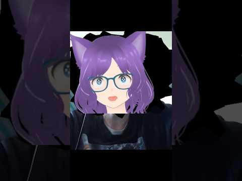 Trying to watch my first video (⊙_⊙;) #vtuber #catgirl