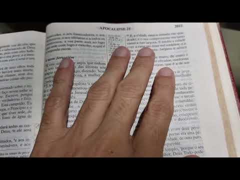 ASMR LEITURA DA BÍBLIA: APOCALIPSE 21 E 22