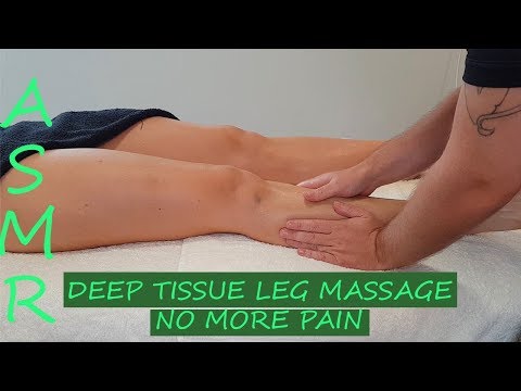 [ASMR] DEEP TISSUE LEG MASSAGE - NO MORE PAIN [No Talking] [No Music]