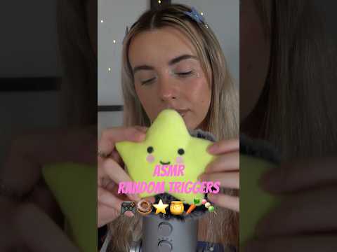 ASMR random trigger assortment #asmrtriggers