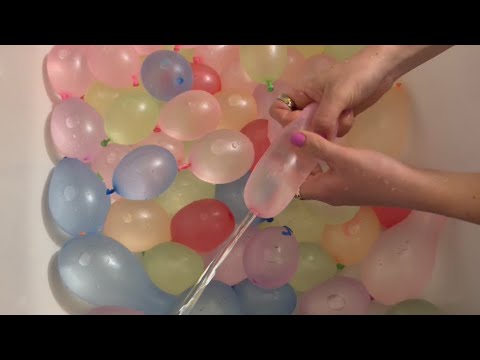 WATER BALLOONS POPS 🎈 Popping Balloons 🎈 Very Satisfying