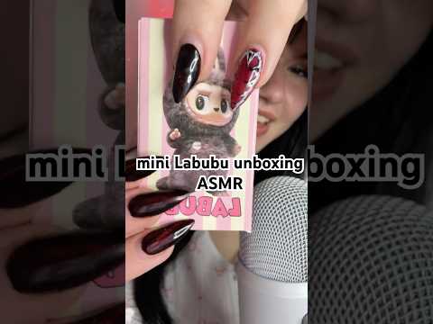 mini Labubu unboxing w me #asmr #labubu #unboxing