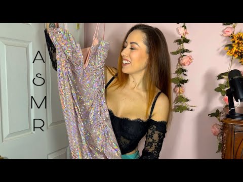ASMR Outfit Styling for ✨NYE✨2026 🥳soft spoken 