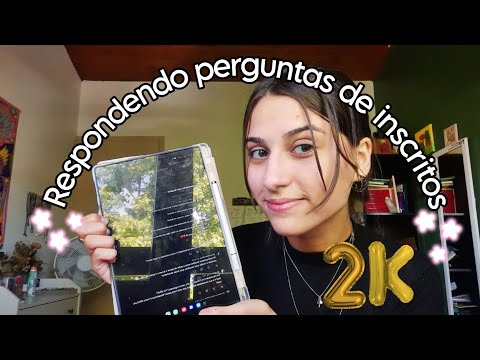 ASMR RESPONDENDO PERGUNTAS DE INSCRITOS pt.2