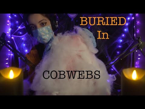 ASMR Removing Cobwebs From Your Hair 🕷️✨ Soft Whispers, Crinkly Gloves & Tingly Sounds