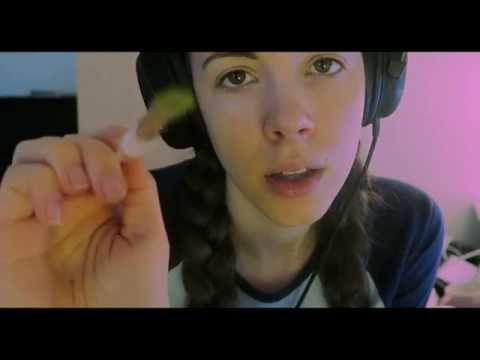 ASMR For You - Close Up Whispering , Dutch & English , Face touching, camera brushing...