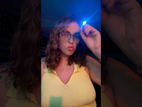 Let’s check those eyes! Sneak peek part 2 #asmr