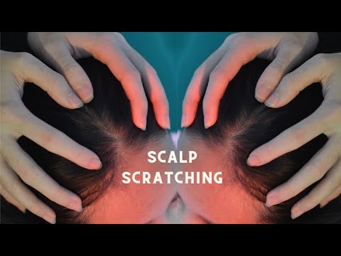 ASMR Head Scratching, Scalp Scratching Aggressive On Real Person Make You Relieve Headache, Stress