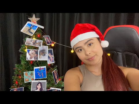 ASMR en español / decorando el arbolito de navidad/ vicoasmr