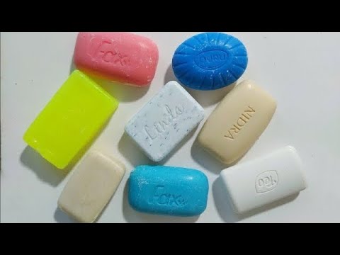 Dry Soap carving ASMR\ relaxing sounds\ No talking. Satisfying ASMR video\ Cutting soap 
