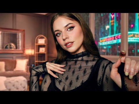 ASMR Goth Girl Is Obsessed With You Roleplay (Personal Attention, ASMR For Sleep, Face Touching)