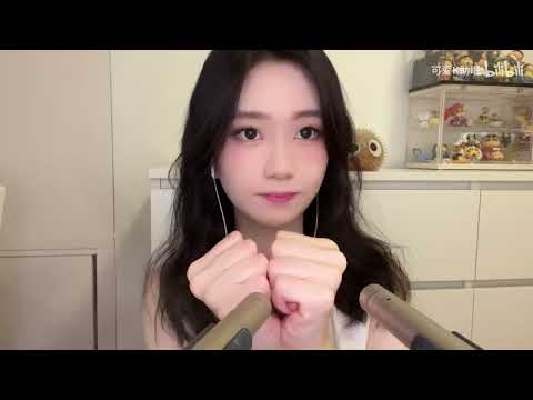 ASMR - The sound of rubbing hands，Sponge and comb trigger sound.Body Lotion