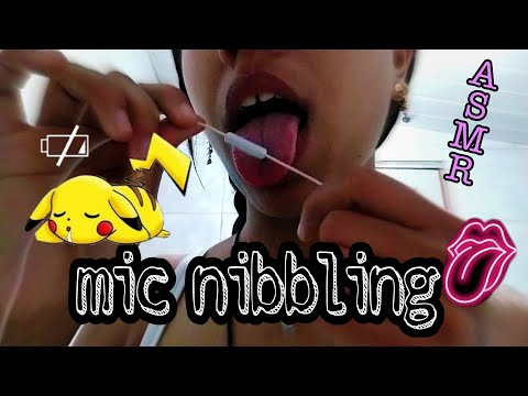 ASMR - MIC NIBBLING || vídeo para te causar relaxamento e sono 🥰😴✨