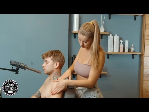 Deep Serenity ASMR Massage by Barber Lady Olga