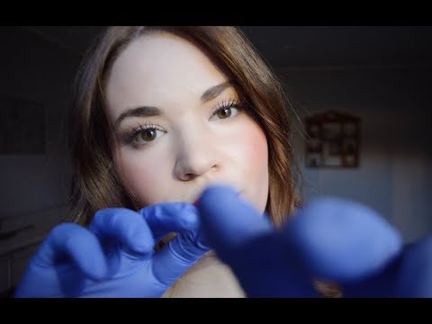 [ASMR] Up-close latex glove sounds & hand movements (NO TALKING)