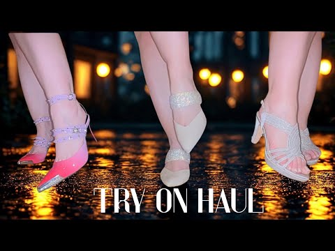 ASMR TRY ON HAUL SCARPE ESTIVE 🧚‍♀️* OnlyRED ASMR