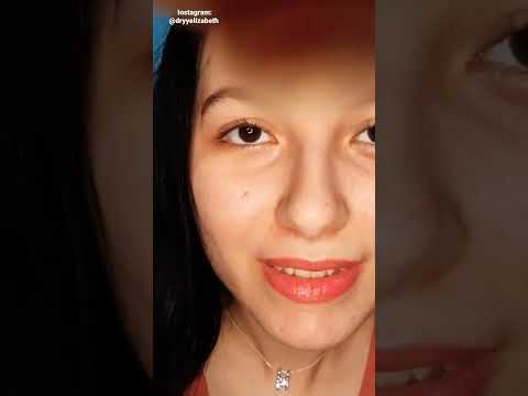 ASMR - APLICANDO BASE!!! (MAKEUP) #shorts