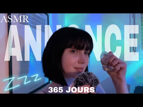 ASMR: UNE VIDÉO PAR JOUR PENDANT 365 JOURS + NOUVEAUX TRIGGERS ✨