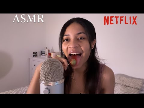 ASMR Español Hablando de mis Películas favoritas/ con paleta de chile