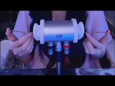 Deep ASMR Ear Cleaning & Ear Massage: Sleep, Relaxation & Tingly Soundssh / 2Hr (No Talking)