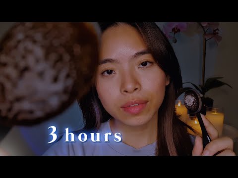 ASMR 3 Hour Ultimate Reset 🌠 Scalp, Face, Ears & Mind | Personal Attention For Sleep (Layered Sound)