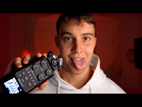 ASMR slooow sticky Mouth Sounds (part 2)