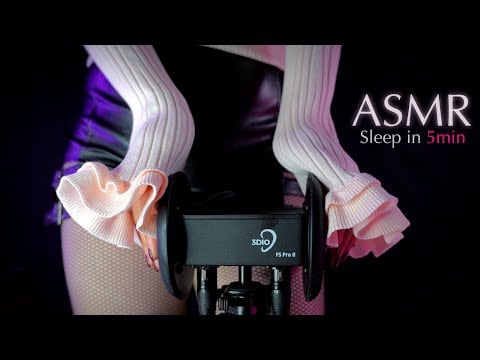 4K/ASMR｜開始5分で寝れる…？鼓膜が喜ぶ癒しのお耳マッサージ❤︎｜睡眠導入/No Talking/thighs/Scratching/sleep/Relaxation/massage