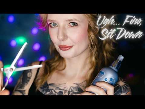 ASMR Mean but Playful Barber / Flirty Roleplay
