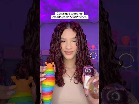 Cosas que todos los creadores de ASMR tienen #asmrshorts #asmr #shorts #asmrcreator