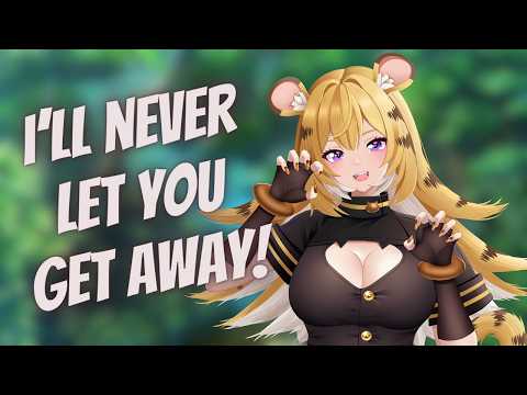 Tsundere tiger girl captures you and claims you as hers [F4A] [ASMR] [Biting] [Dominant]