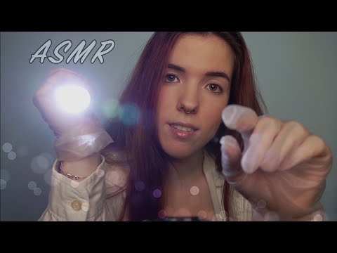 ASMR examen NERVIOS CRANEALES | Roleplay | ASMR en español